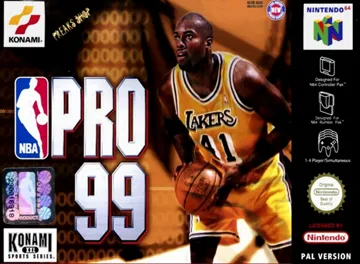 NBA Pro 99 (Europe) box cover front